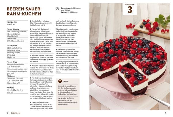 Produktbild: Meine Lieblingsrezepte: 5 Backmischungen – 40 Rezepte