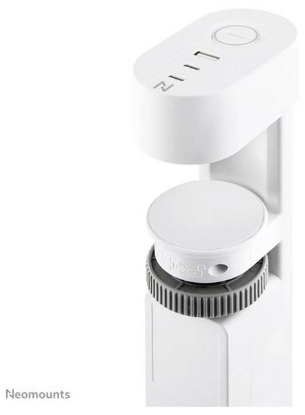Produktbild: Neomounts DS22-840WH6 Tischsteckdose Wei&szlig; Schutzkontakt 1St.