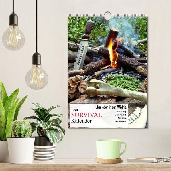 Produktbild: Der Survival-Kalender (Wandkalender 2026 DIN A4 hoch), CALVENDO Monatskalender