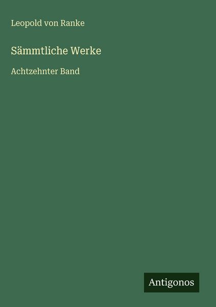 Produktbild: S&auml;mmtliche Werke