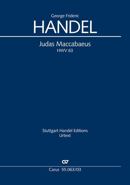 Produktbild: Judas Maccabaeus (Klavierauszug)