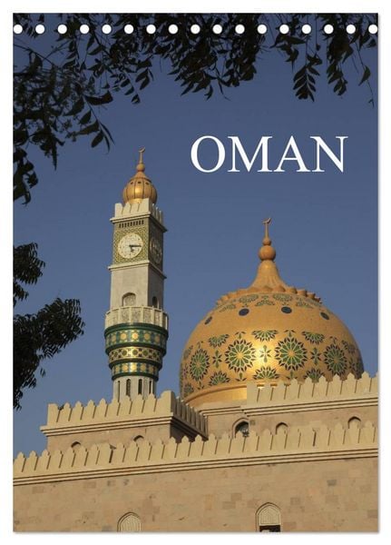Produktbild: OMAN (Tischkalender 2026 DIN A5 hoch), CALVENDO Monatskalender