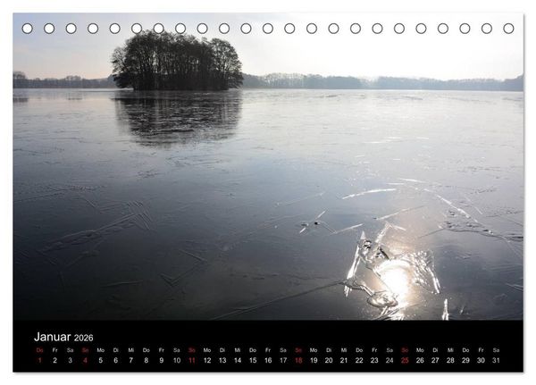 Produktbild: Wasserwandern in Mecklenburg-Vorpommern (Tischkalender 2026 DIN A5 quer), CALVENDO Monatskalender