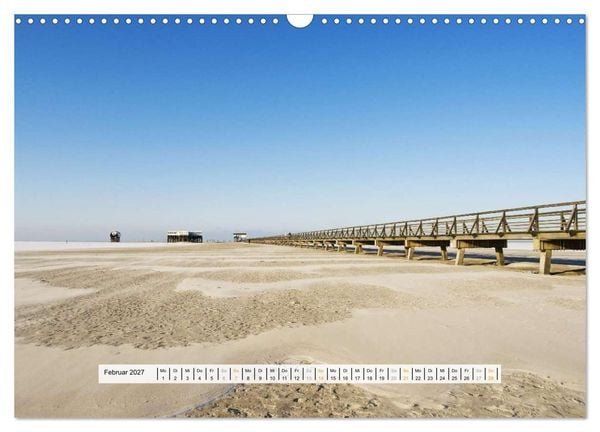 Produktbild: St. Peter-Ording (Wandkalender 2027 DIN A3 quer), CALVENDO Monatskalender