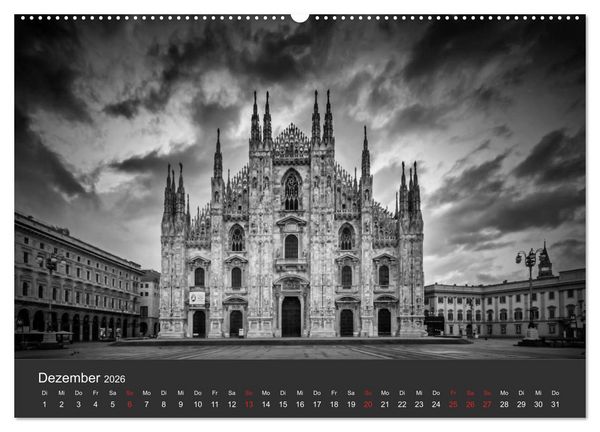 Produktbild: URBANE FOTOGRAFIE Zw&ouml;lf klassische Impressionen (hochwertiger Premium Wandkalender 2026 DIN A2 quer), Kunstdruck in Hochglanz