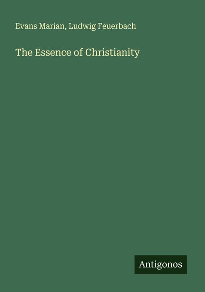 Produktbild: The Essence of Christianity