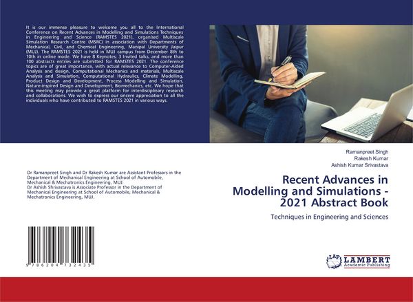 Produktbild: Recent Advances in Modelling and Simulations - 2021 Abstract Book
