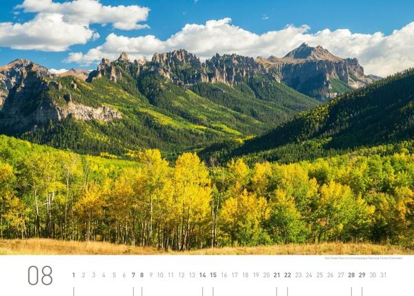 Produktbild: USA Exklusivkalender 2027