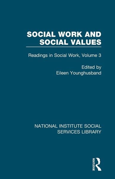 Produktbild: Social Work and Social Values