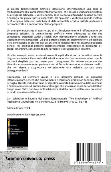 Produktbild: Le psicosi dell'intelligenza artificiale