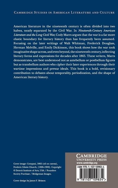Produktbild: Nineteenth-Century American Literature and the Long Civil War