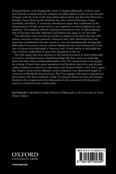 Produktbild: Kant and the Historical Turn