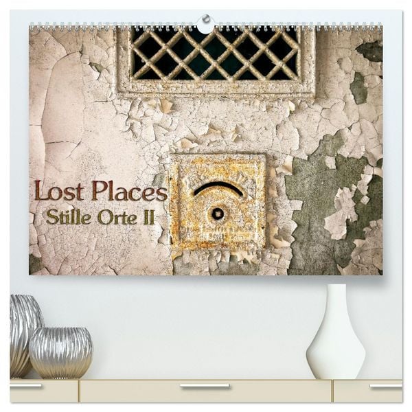 Produktbild: Lostplaces Stille Orte II (hochwertiger Premium Wandkalender 2026 DIN A2 quer), Kunstdruck in Hochglanz
