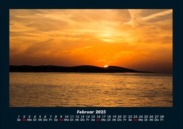 Produktbild: Sonnenunterg&auml;nge 2025 Fotokalender DIN A4