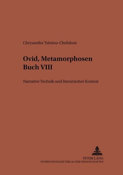 Produktbild: Ovid, &laquo;Metamorphosen&raquo; Buch VIII