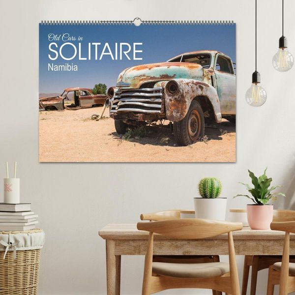 Produktbild: Old cars in Solitaire Namibia (Wall Calendar 2026 DIN A2 landscape), CALVENDO 12 Month Wall Calendar