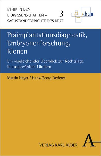 Produktbild: Pr&auml;implantationsdiagnostik, Embryonenforschung, Klonen