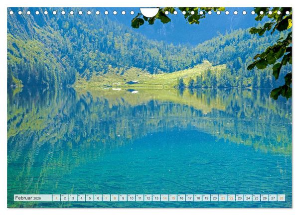 Produktbild: Berchtesgadener Land - Welt der Berge und Seen (Wandkalender 2026 DIN A4 quer), CALVENDO Monatskalender