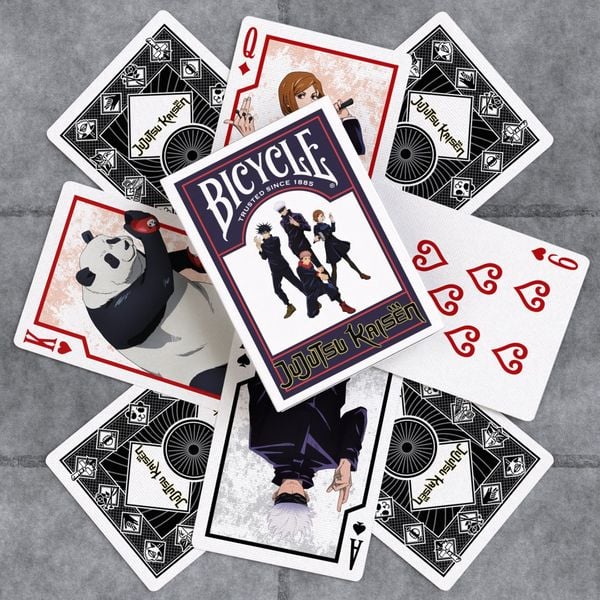 Bicycle Jujutsu Kaizen (Designer Spielkarten, Poker, Skat...)
