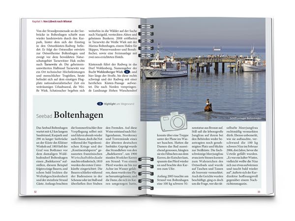 Produktbild: KOMPASS Radreisef&uuml;hrer Ostseek&uuml;stenradweg Mecklenburg-Vorpommern