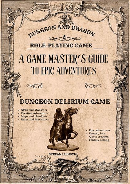 Produktbild: Dungeon and Dragon I A Game Master's Guide for Epic Adventures I The Role-Playing Game
