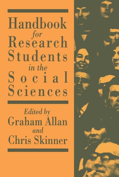 Produktbild: Handbook for Research Students in the Social Sciences