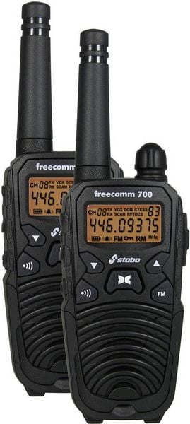 Produktbild: Stabo freecomm 700 20700 PMR-Handfunkger&auml;t 2er Set