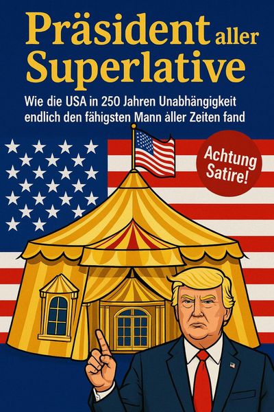 Produktbild: Pr&auml;sident aller Superlative - Wie die USA in 250 Jahren Unabh&auml;ngigkeit endlich den f&auml;higsten Mann fand