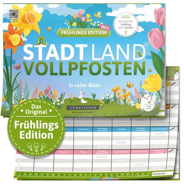 DENKRIESEN - STADT LAND VOLLPFOSTEN - FRÜHLINGS EDITION - 'In voller Blüte.' A4