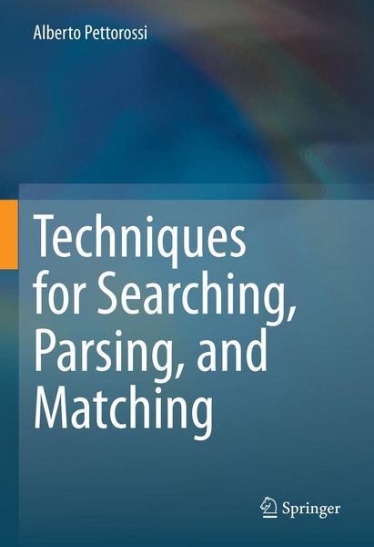 Produktbild: Techniques for Searching, Parsing, and Matching