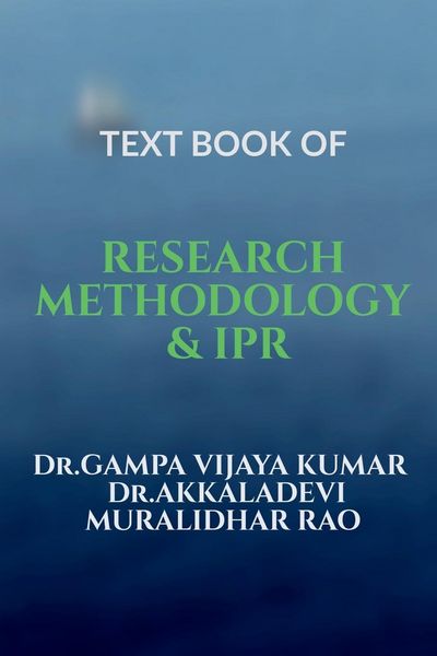 Produktbild: Text Book of Research Methodology & Ipr