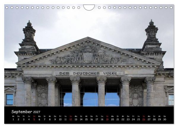 Produktbild: Berlin (Wandkalender 2027 DIN A4 quer), CALVENDO Monatskalender