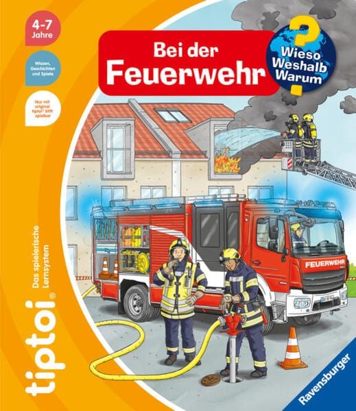 Ravensburger - tiptoi Wieso? Weshalb? Warum? Bei der Feuerwehr