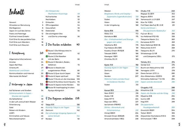 Produktbild: Reisef&uuml;hrer Japan &ndash; Reiserouten, Highlights, Inspiration