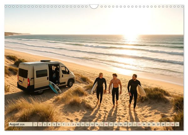Produktbild: VANLIFE - Dein Weg. Dein Ziel. Dein Zuhause. (Wandkalender 2026 DIN A3 quer), CALVENDO Monatskalender