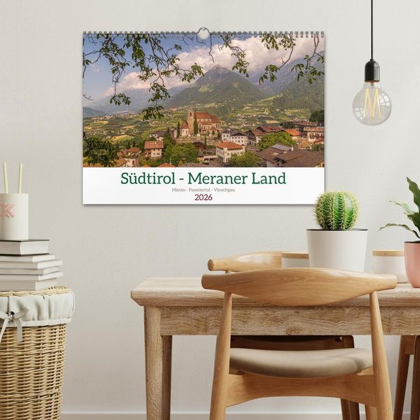 Produktbild: S&uuml;dtirol - Meraner Land (Wandkalender 2026 DIN A3 quer), CALVENDO Monatskalender