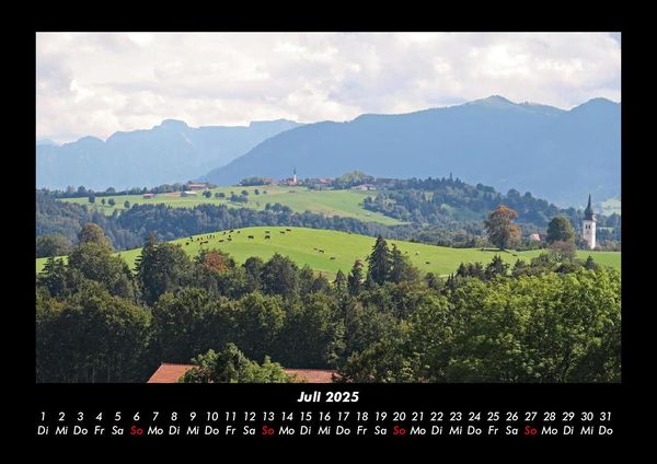 Produktbild: Berglandschaften 2025 Fotokalender DIN A3