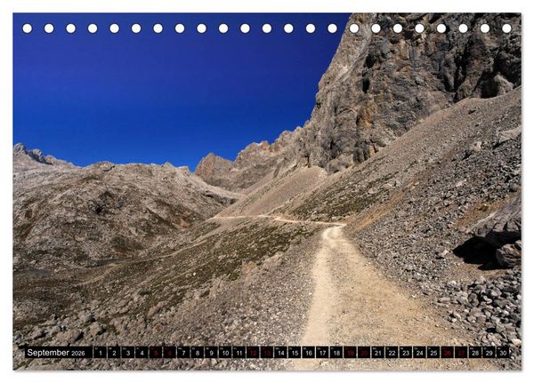 Produktbild: NATIONALPARK PICOS DE EUROPA (Tischkalender 2026 DIN A5 quer), CALVENDO Monatskalender
