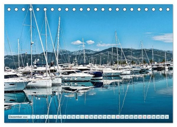 Produktbild: Segeln - Freiheit und Abenteuer (Tischkalender 2026 DIN A5 quer), CALVENDO Monatskalender