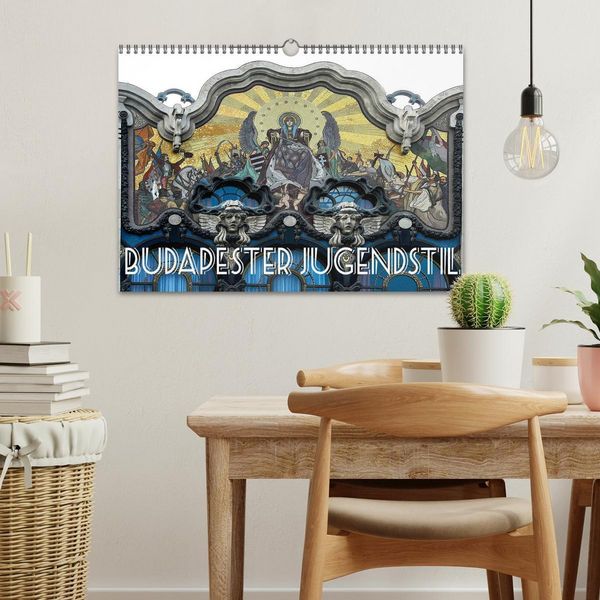 Produktbild: Budapester Jugendstil (Wandkalender 2026 DIN A3 quer), CALVENDO Monatskalender