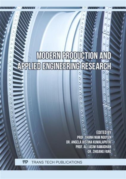 Produktbild: Modern Production and Applied Engineering Research