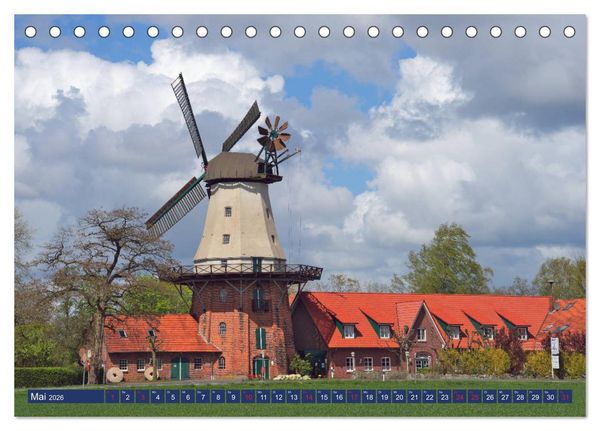 Produktbild: Sch&ouml;nes Ammerland (Tischkalender 2026 DIN A5 quer), CALVENDO Monatskalender
