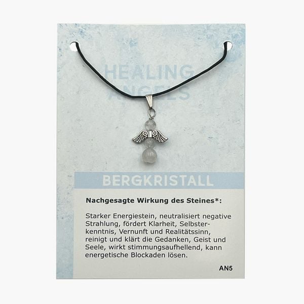 Produktbild: Bergkristall Minicard Healing Angels