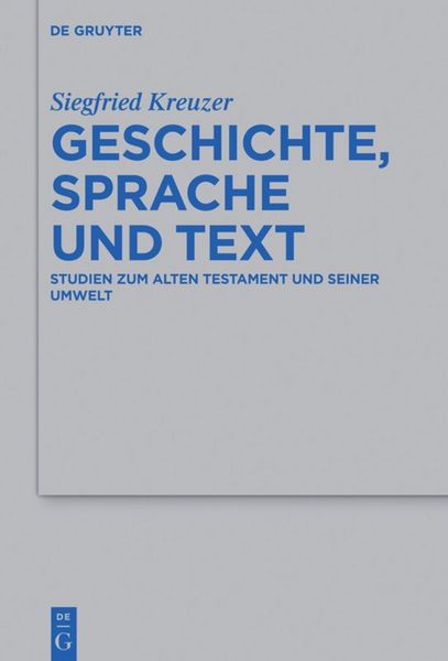 Produktbild: Geschichte, Sprache und Text