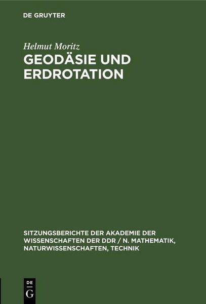 Produktbild: Geod&auml;sie und Erdrotation