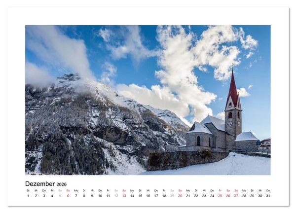 Produktbild: Sehnsucht nach S&uuml;dtirol (Wandkalender 2026 DIN A3 quer), CALVENDO Monatskalender