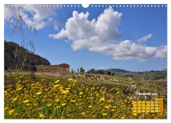 Produktbild: Sizilien &ndash; von Cefal&ugrave; bis Trapani (Wandkalender 2026 DIN A3 quer), CALVENDO Monatskalender