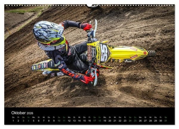 Produktbild: Motocross Ladies 2026 (hochwertiger Premium Wandkalender 2026 DIN A2 quer), Kunstdruck in Hochglanz