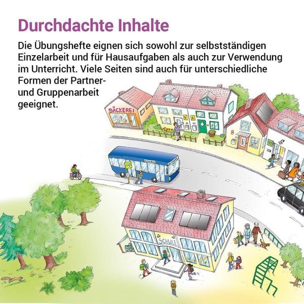 Produktbild: Das &Uuml;bungsheft - Deutsch als Zweitsprache I und II