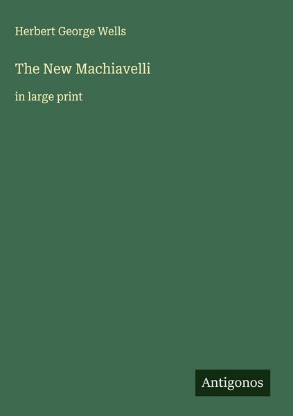 Produktbild: The New Machiavelli